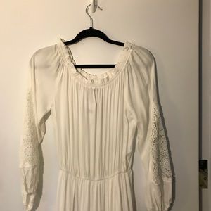 White Maxi off the shoulder Forever 21 Dress - S